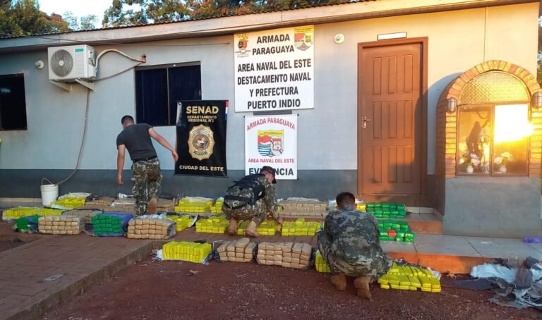 Incautan más de media tonelada de marihuana en Alto Paraná