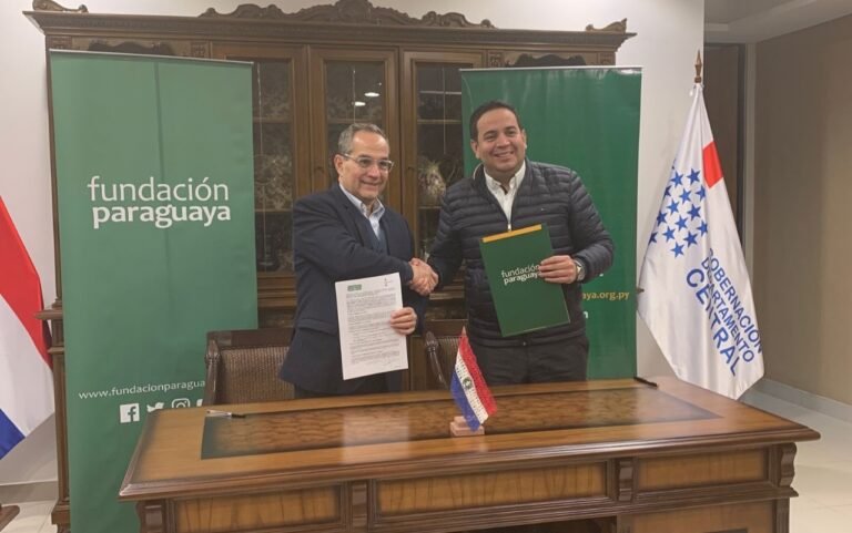 La Gobernación de Central impulsará proyectos para eliminar la pobreza multidimensional con apoyo de la Fundación Paraguaya