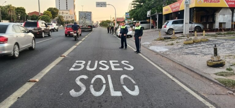 El carril único de buses y su beneficio para el tráfico