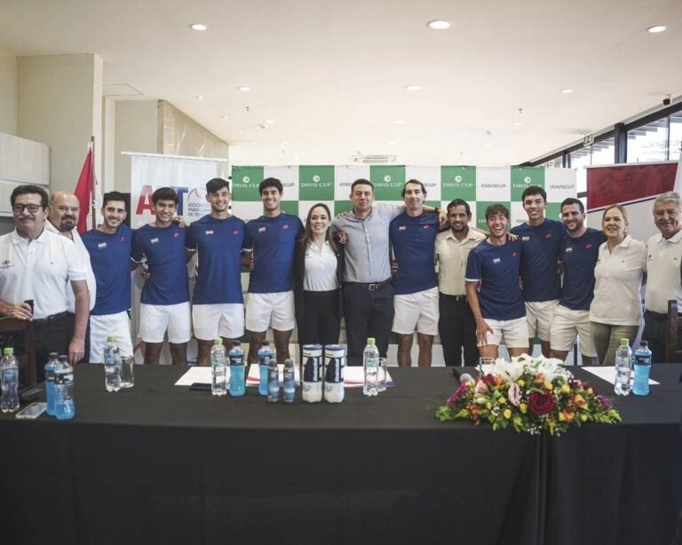 Presentación Oficial del Team Paraguay de la Copa Davis que se disputará en nuestro país
