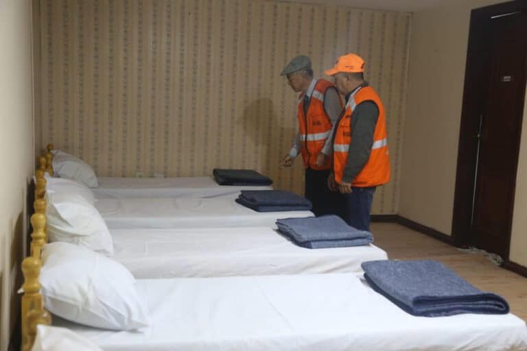 Albergues de la SEN cuentan con todos los insumos para afrontar ola de frío