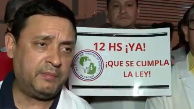 «Es una falta de respeto»: Médicos del IPS rechazan resolución y anuncian huelga masiva