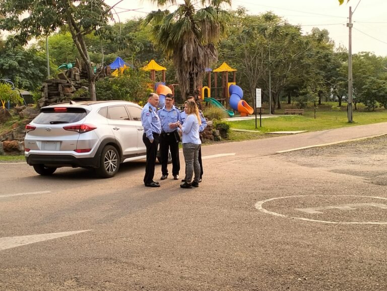 Policía Nacional inicia el fortalecimiento de la seguridad en el Parque Guasú