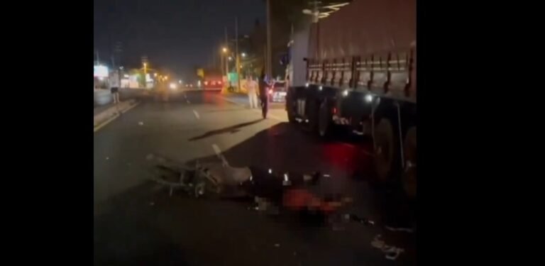 Dos motociclistas fallecieron en barrera ilegal