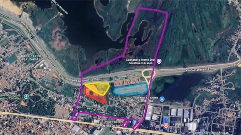 Declaran desierta la subasta de terrenos en la Costanera Norte