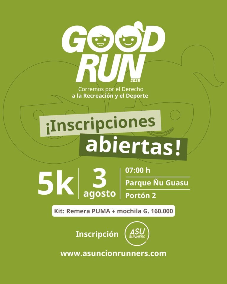 Good Run 2025: correr por los derechos también es transformar comunidades