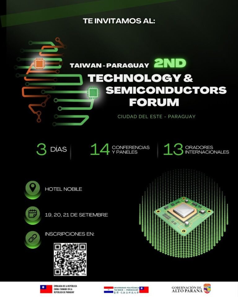 Paraguay organiza foro internacional de semiconductores en Ciudad del Este