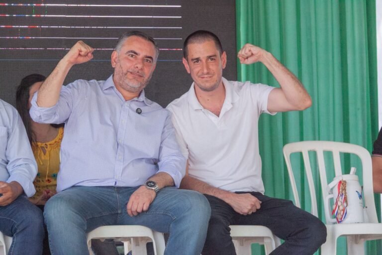 Ever Villalba presenta a Efraín Alegre Jr. como su vicepresidente para el Directorio del PLRA