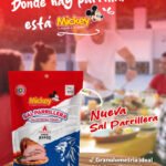 Mickey presenta oficialmente su nueva Sal Parrillera Yodada