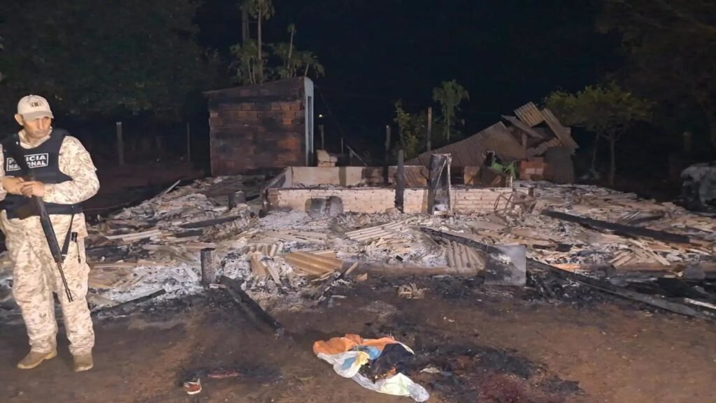 Canindeyú: Ataque armado e incendio de puesto policial deja tres fallecidos; CODI refuerza operativo