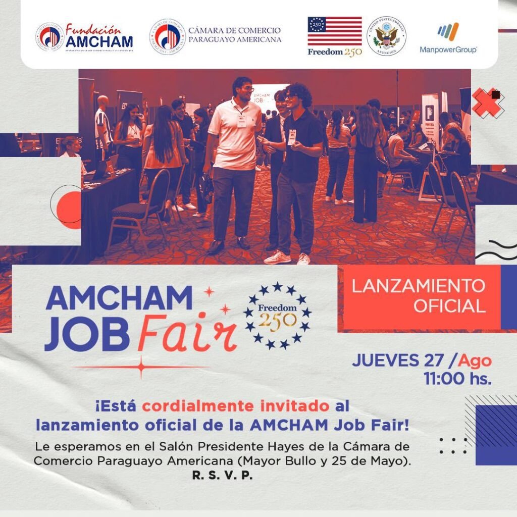 AmCham Job Fair conectará perfiles capacitados con empresas líderes el 10 de octubre