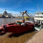 La draga más potente de Sudamérica ya está en Paraguay para reforzar su navegación