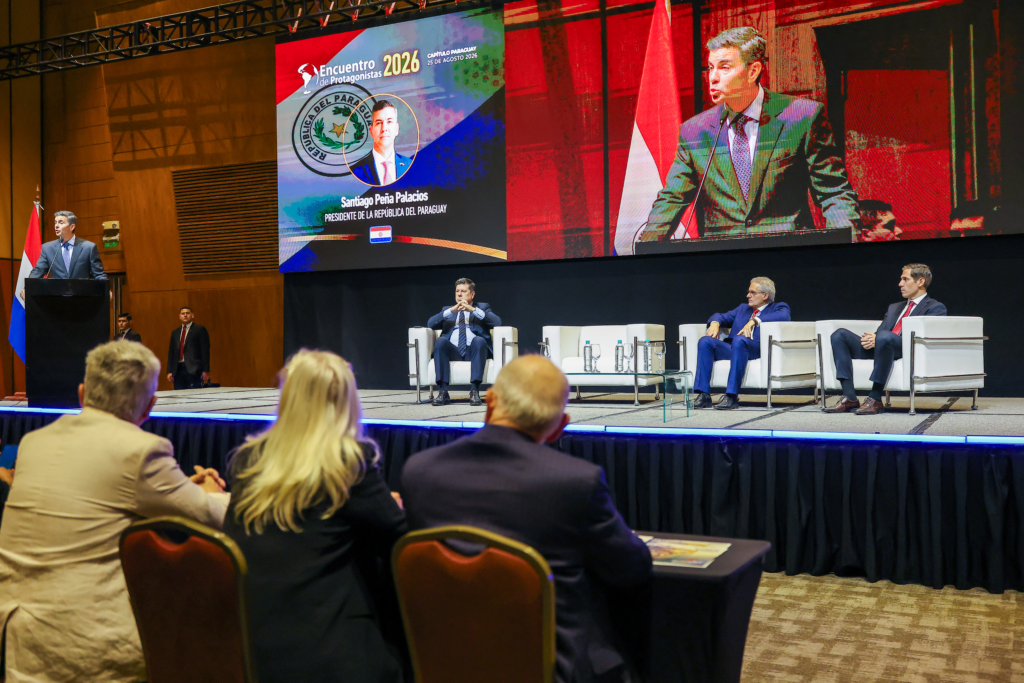 La agenda del Encuentro de Protagonistas 2026 es abierta por Peña, Riquelme y Jiménez