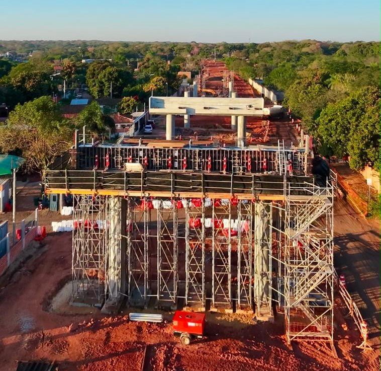 Obras de la Red Vial Estructurante avanza dentro del cronograma previsto