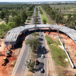 Viaducto Las Residentas entró en etapa final y prevén concluirlo a fin de año