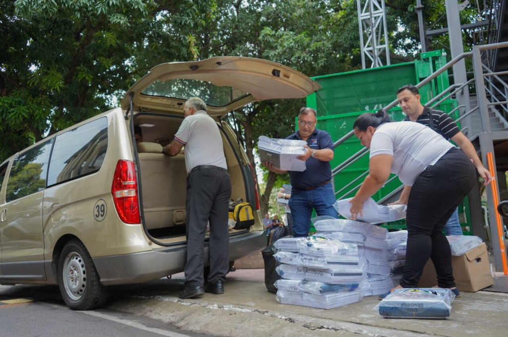 TSJE despliega materiales electorales y activa contingencias para las municipales del 4 de octubre