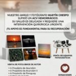 Campaña solidaria por el fotógrafo Martín Crespo