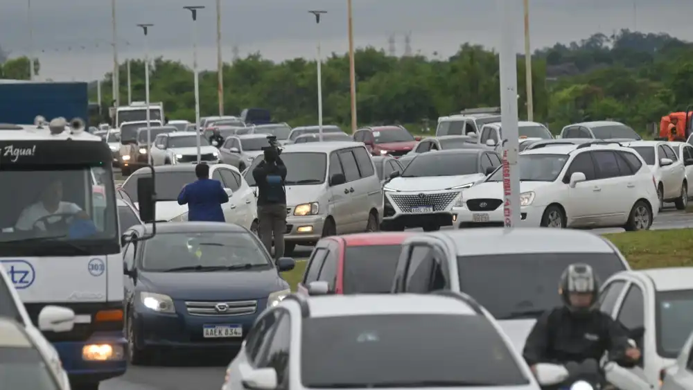 Costanera de Asunción cerrada por competencia internacional: PMT detalla horarios y desvíos