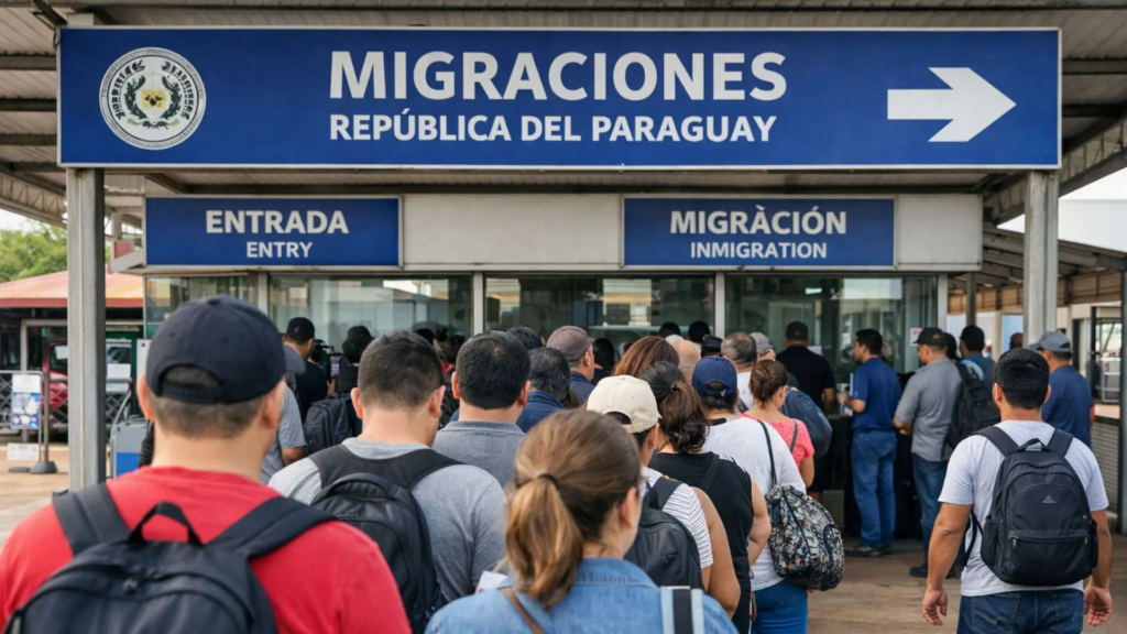 Paraguay registra casi 50.000 solicitudes de residencia y anuncia operativos MigraMóvil
